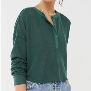 Urban Outfitters: out from under cropped Henley